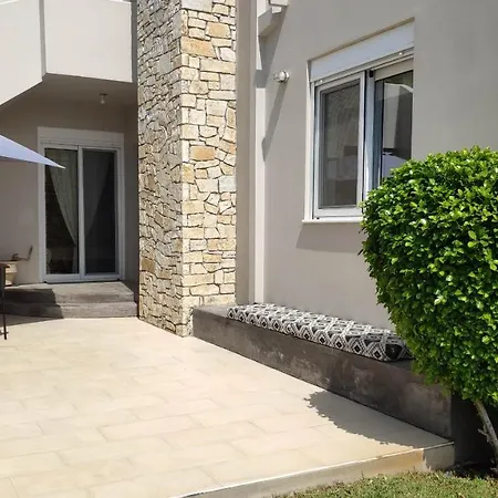 Villa With Aegean Views Akhladherí Extérieur photo