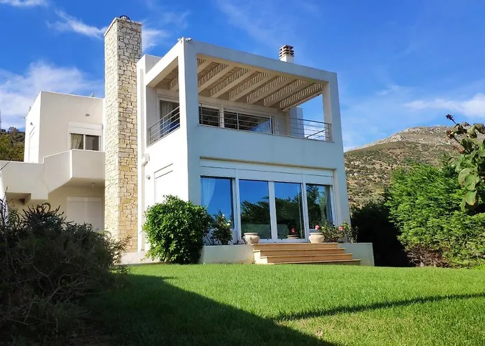 Villa With Aegean Views
